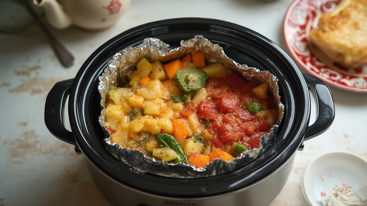 How and Why to Use Aluminum Foil in Your Crockpot