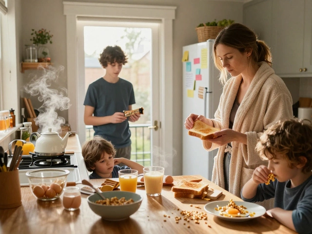 What Are the Three Main Meals Taken by a Family?