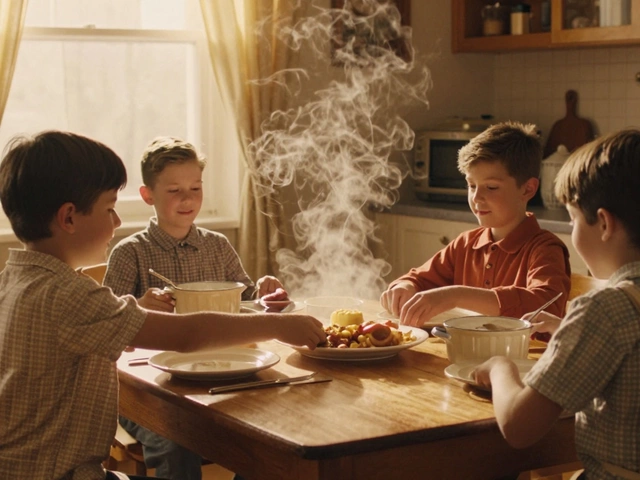 Why don't families eat dinner together anymore and how to change it