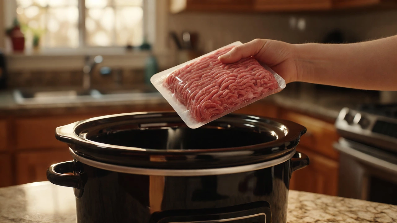 Can You Put Raw Burger in a Crockpot? Safety & Best Practices